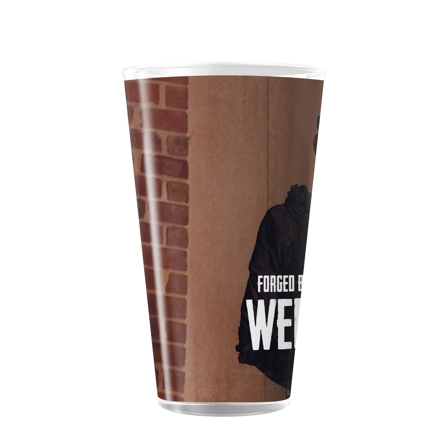 The Walking Dead Welcome Him 17 oz Pint Glass - Image 3