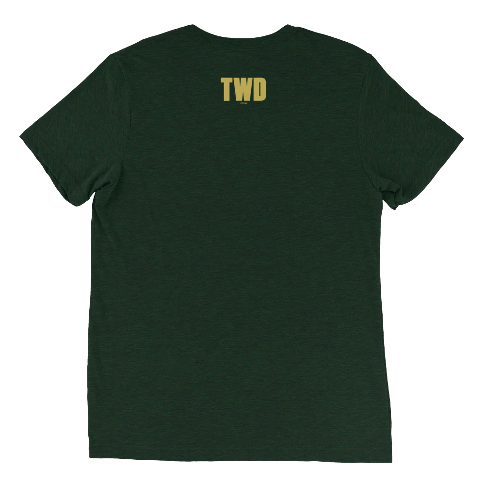 The Walking Dead Welcome to Alexandria Adult Tri-Blend T-Shirt - Image 2