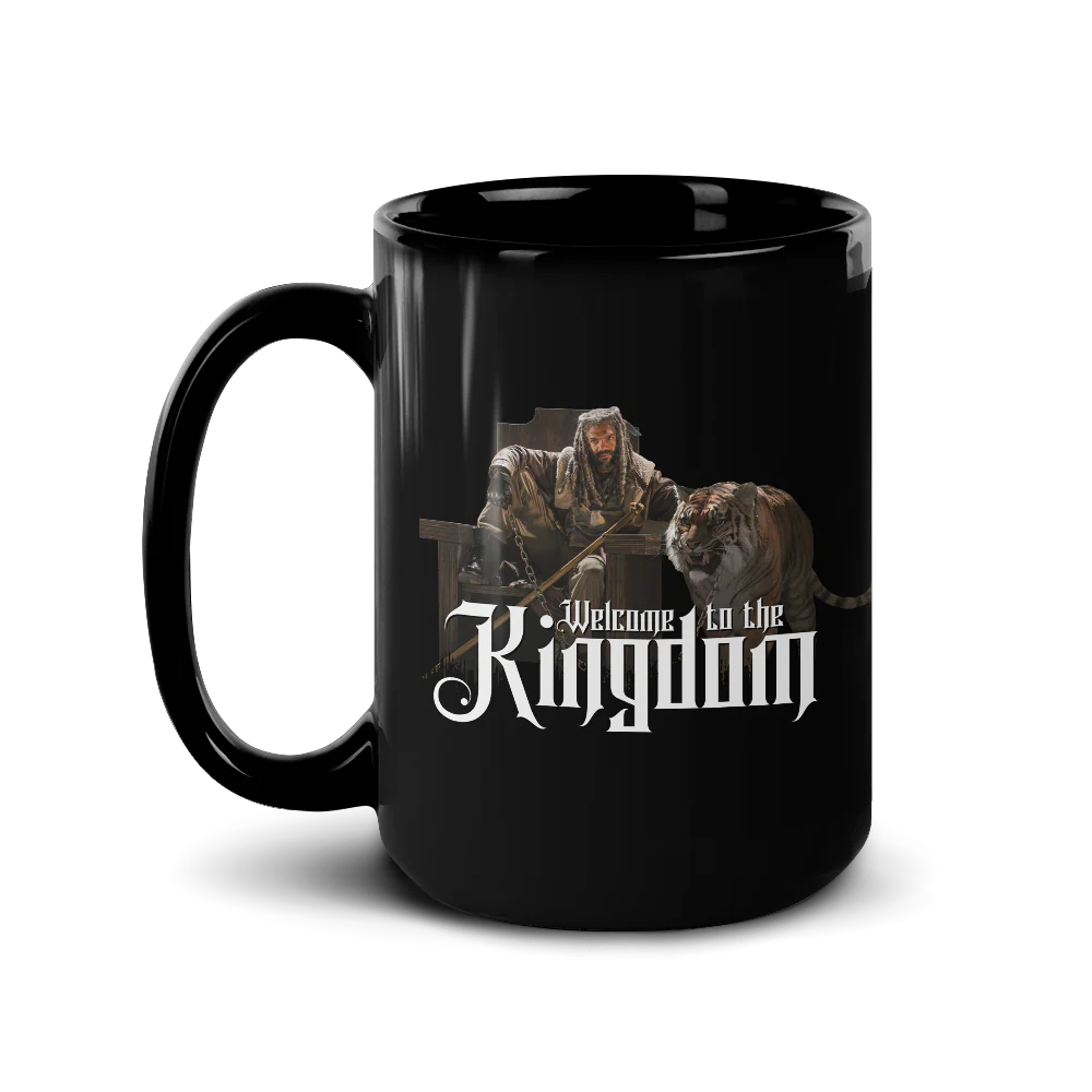 The Walking Dead Welcome to the Kingdom Black Mug