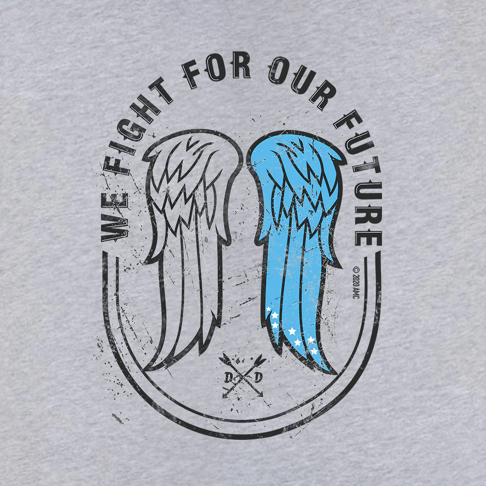 The Walking Dead Wings Adult Short Sleeve T-Shirt - Image 2