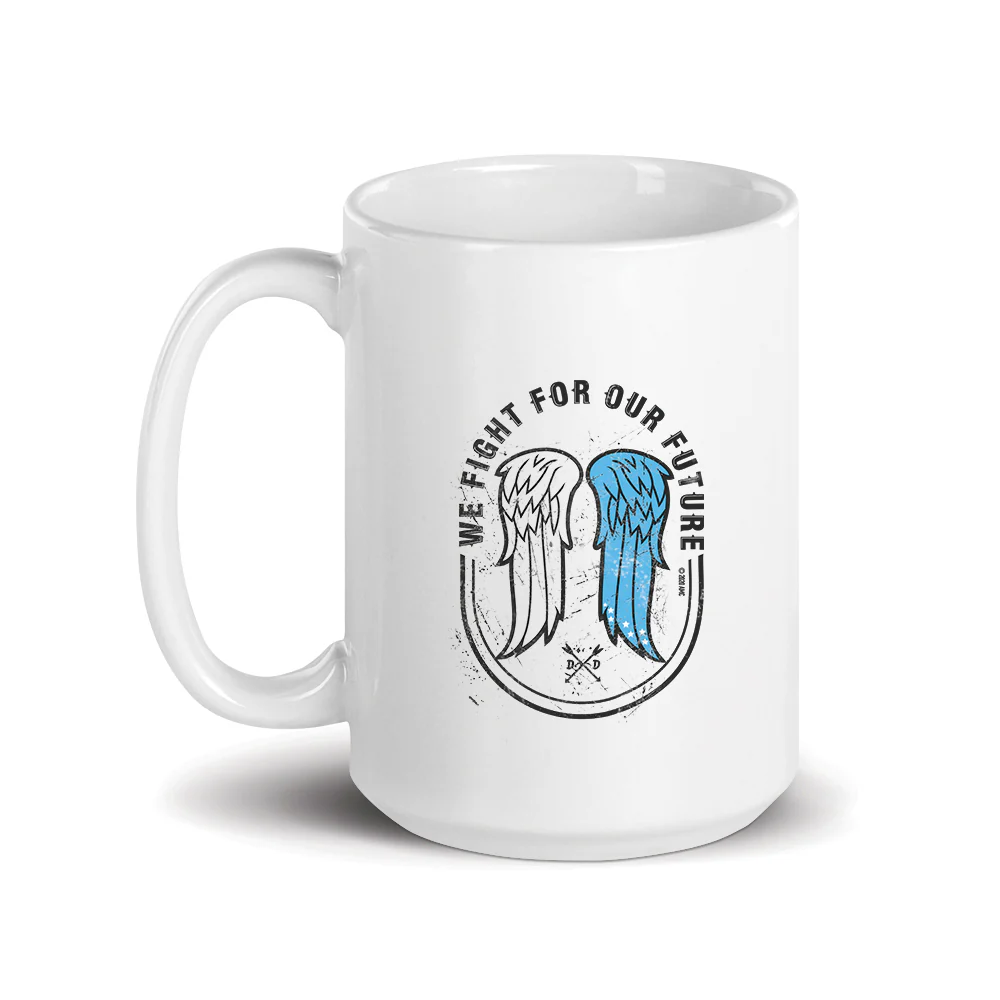 The Walking Dead Wings White Mug - Image 4