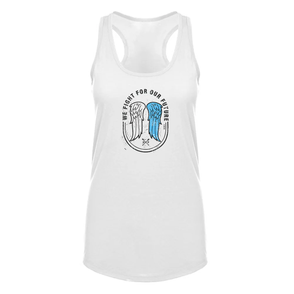The Walking Dead Wings Women's Racerback Tank Top