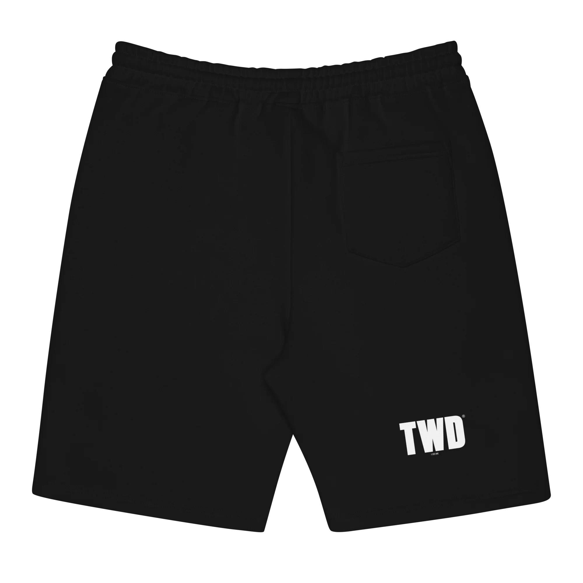 The Walking Dead Wolves Not Far Men's Fleece Shorts - Image 2