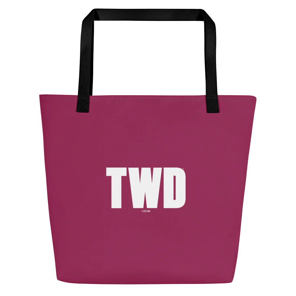 The Walking Dead Wolves Not Far Premium Tote Bag - Image 2