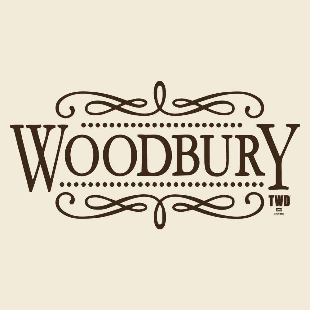 The Walking Dead Woodbury Adult Short Sleeve T-Shirt - Image 2