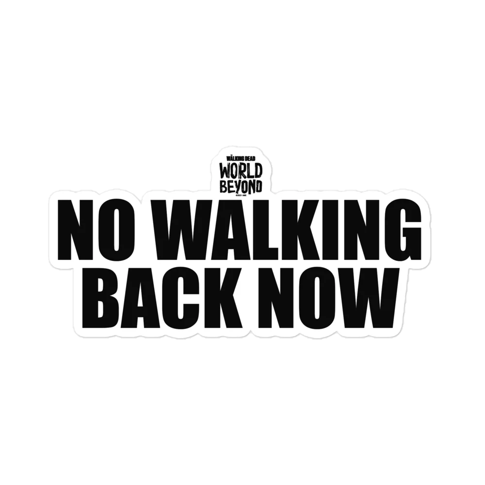 The Walking Dead: World Beyond Felix Quote Die Cut Sticker