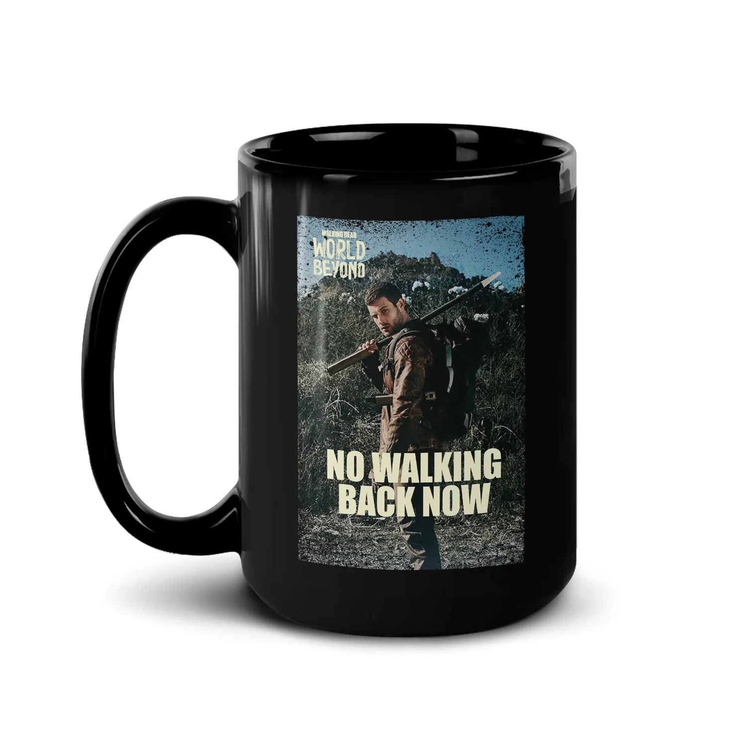 The Walking Dead: World Beyond Felix Quote Black Mug - Image 3