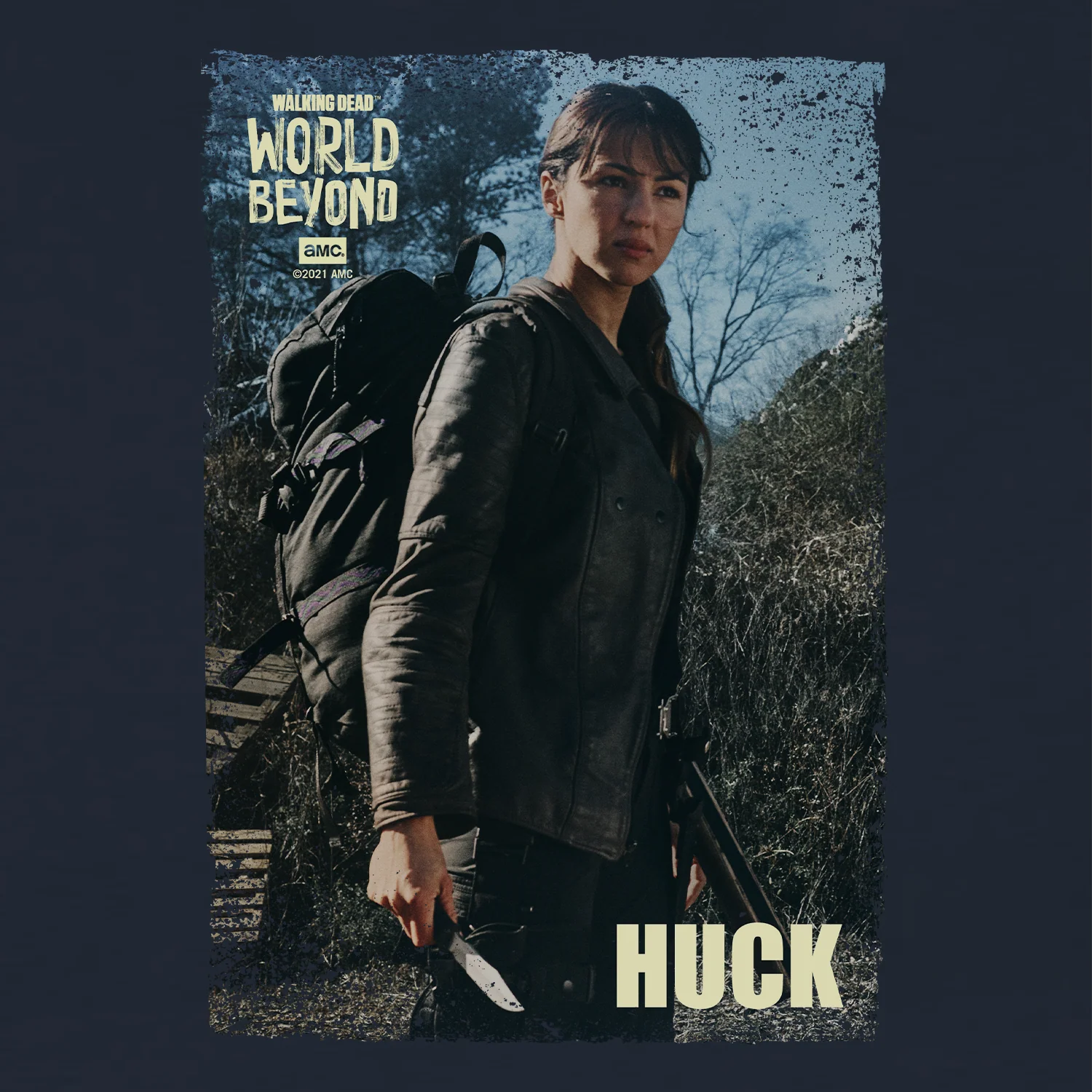 The Walking Dead: World Beyond Huck Adult Short Sleeve T-Shirt - Image 2