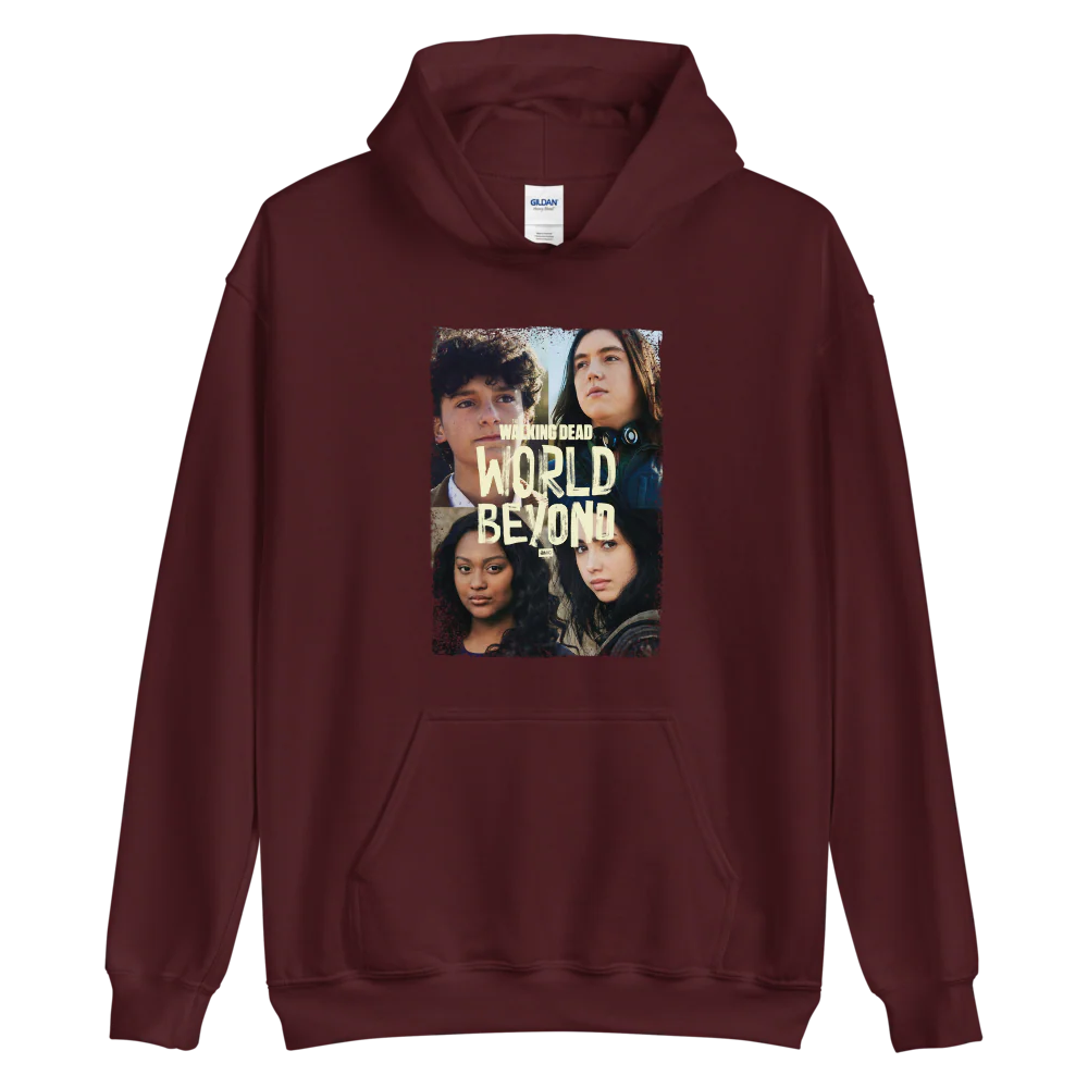 The Walking Dead: World Beyond Portrait Hooded Sweatshirt