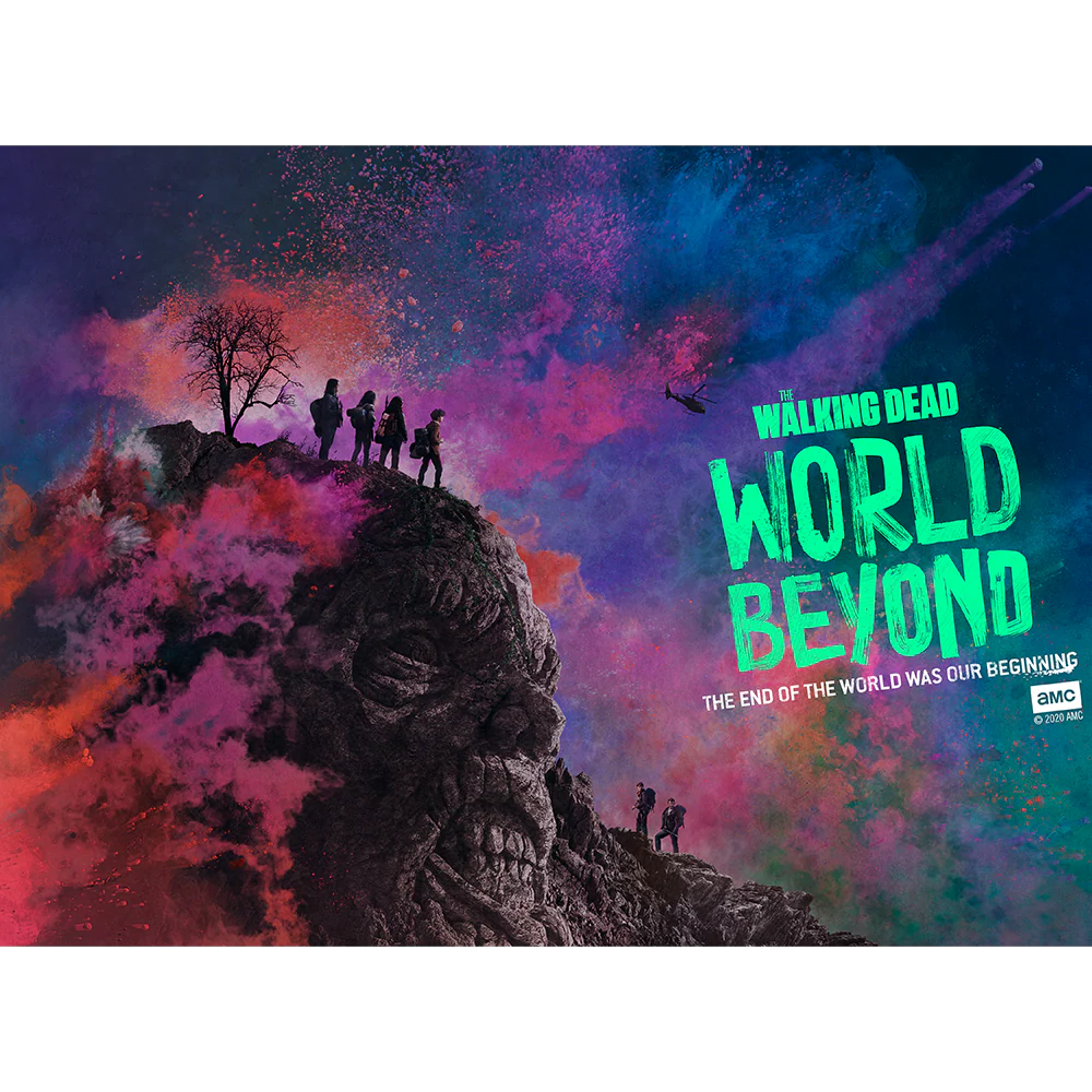 The Walking Dead: World Beyond Season 1 Art 17 oz Pint Glass - Image 3