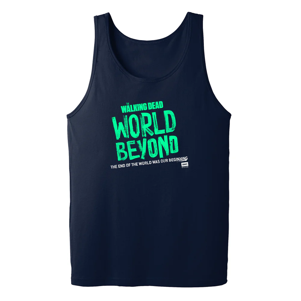 The Walking Dead: World Beyond Season 1 Logo Adult Tank Top - Image 3