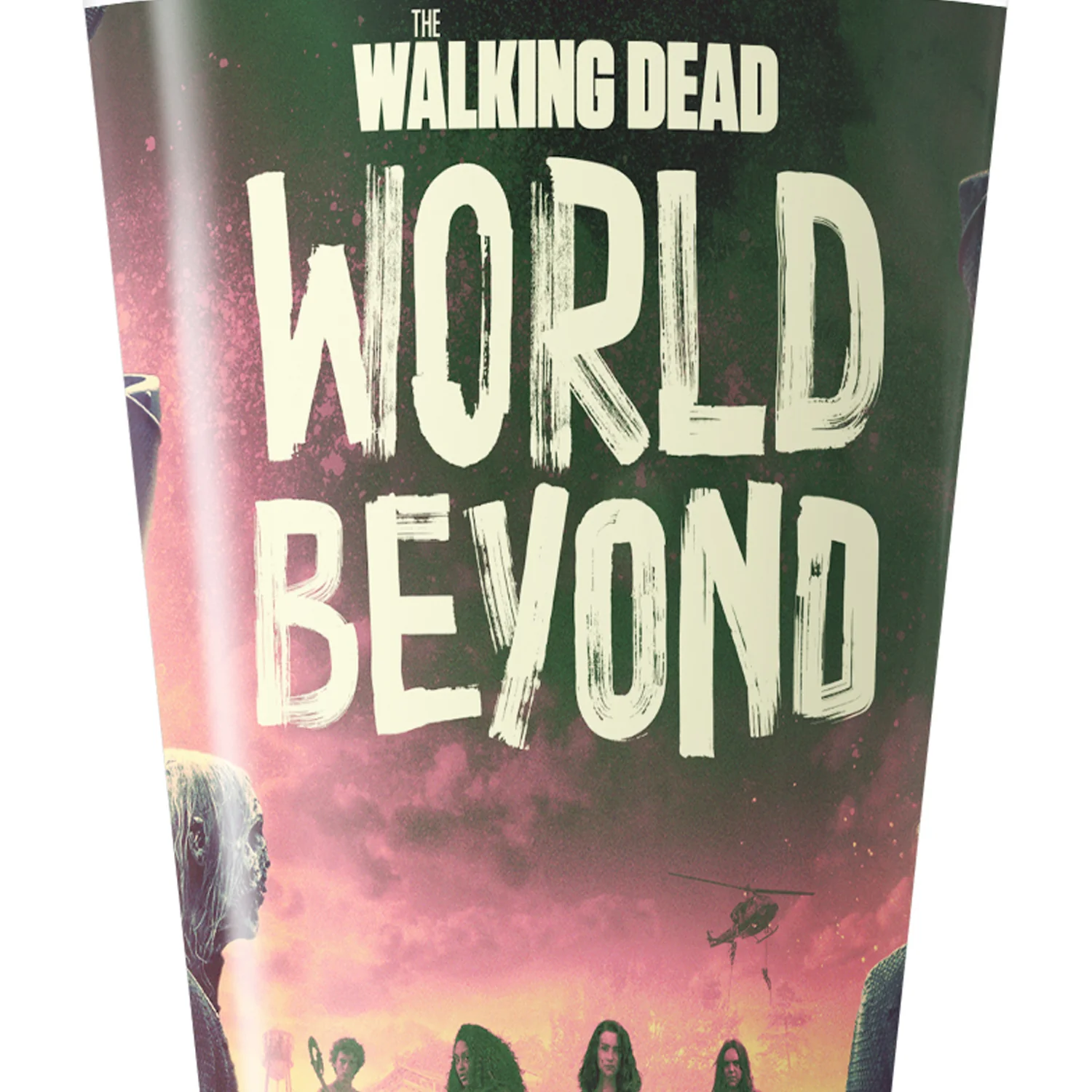 The Walking Dead: World Beyond Season 2 Key Art 17 oz Pint Glass - Image 2