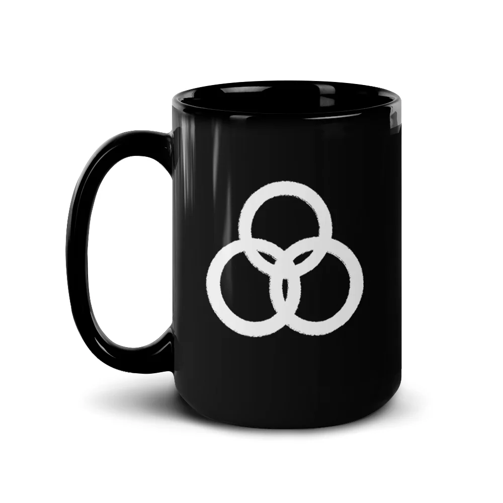 The Walking Dead: World Beyond Three Circle Entity Black Mug - Image 2