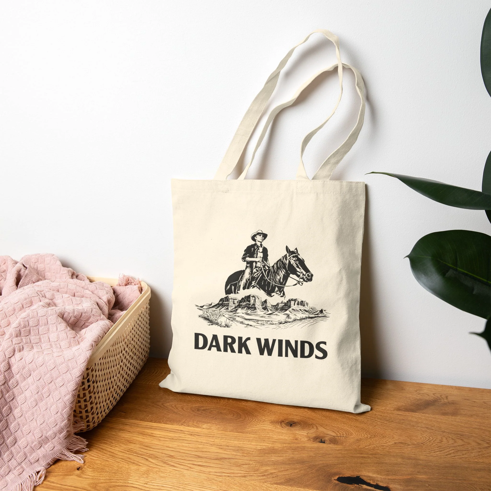 Dark Winds Joe Leaphorn Illustrated Canvas Tote - Image 5