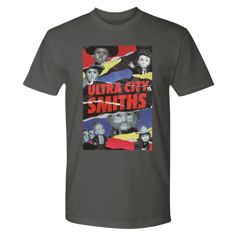 Ultra City Smiths Key Art Adult Short Sleeve T-Shirt - Image 3
