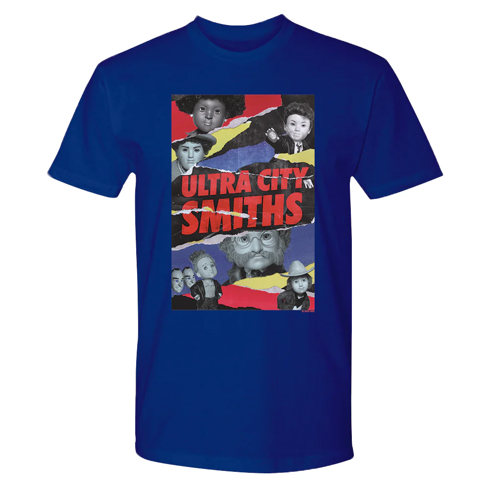 Ultra City Smiths Key Art Adult Short Sleeve T-Shirt - Image 4