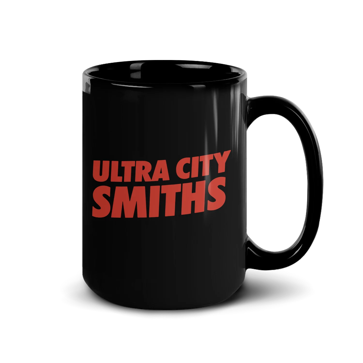 Ultra City Smiths Logo Black Mug - Image 4